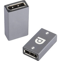 POWERTECH αντάπτορας DisplayPort PT-1643, 8K/60Hz, 32.4 Gbps, γκρι