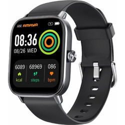 Amaya ASW-20 Smartwatch με Οθόνη 1.83" TFT Μαύρο