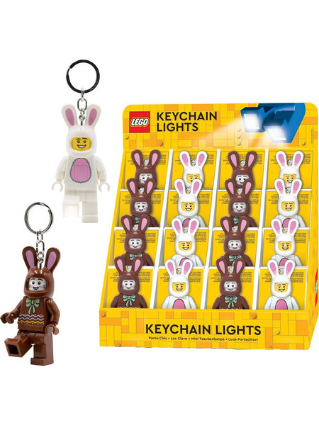 Lego Minifigures Μπρελόκ με Φακό 16 τμχ