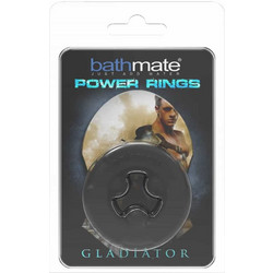 Bathmate Gladiator Power Rings Ελαστικό Δαχτυλίδι Πέους 3.7cm Μαύρο