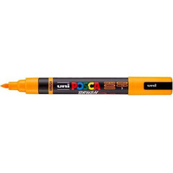 POSCA ΜΑΡΚΑΔΟΡΟΙ ΣΧΕΔΙΟΥ 1.0 - 4.0mm BRUSH BRIGHT YELLOW PC-5BR