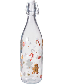 Χριστουγεννιάτικo Μπουκάλι Νερού 1lt K-M Gingerbread Man 170500300