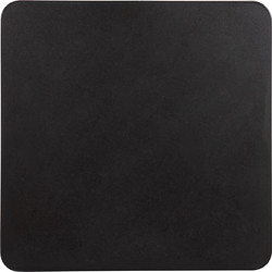 ΕΠΙΦΑΝΕΙΑ ΤΡΑΠΕΖΙΟΥ SINTERED STONE ΤΕΤΡΑΓΩΝΗ HM6654.01 ΜΑΥΡΗ ΜΕ ΠΛΑΙΣΙΟ ALU ΜΑΥΡΟ 70x70εκ