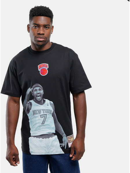 Mitchell & Ness NBA Legends Player Carmelo Anthony New York Knicks Ανδρικό T-Shirt SS17934-NYKBLCK Black