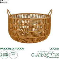 Globostar Cocoa Κασπώ Μπεζ Φ30cm x Υ40cm 21495