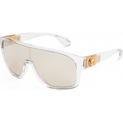 Versace VE4526U 148/8V Γυναικεία Γυαλιά Ηλίου Μάσκα Κοκάλινα Λευκά με Aσημί Φακό