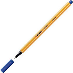 Μαρκαδόρος Σχεδίου STABILO Point 88 No.41 0.4 mm (Μπλε) (88/41) (STB88/41BL)