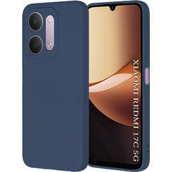 Techsuit SoftFlex Back Cover Navy Blue (Xiaomi Redmi 17C 5G)