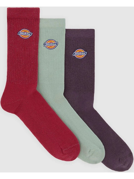Dickies Valley Grove Ανδρικές Κάλτσες Vintage Violet 3-Pack DK0A4X82L791