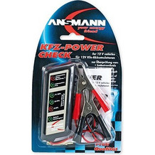 ANSMANN KFZ Power Check Μετρητής Μπαταρίας Αυτοκινήτου