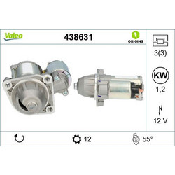 VALEO 438631 - VALEO ΜΙΖΑ