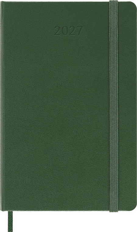 2027 Hμερολόγιο Ημερήσιο Pocket Myrtle Green Σκληρό Εξώφυλλο