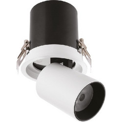 Inlight Downlight σποτ 10W 3CCT σε λευκή και μαύρη απόχρωση (X00180WB)