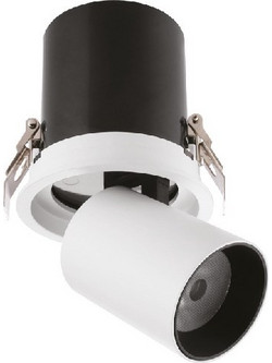 Inlight Downlight σποτ 10W 3CCT σε λευκή και μαύρη απόχρωση (X00180WB)