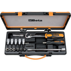 Κασετίνα 1/2''με 21 εξαρτ.Torx (11+6+4)