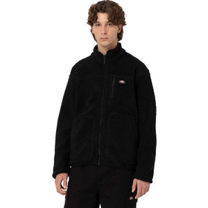Dickies Mount Hope Ανδρική Ζακέτα Fleece με Φερμουάρ Μαύρη DK0A4YEE-BLK Dickies Mount Hope Ανδρική Ζακέτα Fleece με Φερμουάρ Μαύρη DK0A4YEE-BLK