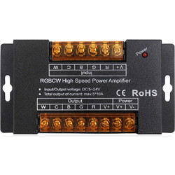ΕΝΙΣΧΥΤΗΣ ΜΕΤΑΛΛΙΚΟΣ RGB+CCT 50A DC5-24V / JLAMFT5