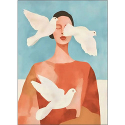 Poster She Will Be Free - 30x40cm