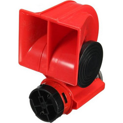 Κόρνα Ηλεκτροπνευματική Διπλή 12V 139dB Κόκκινη