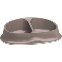 Stefanplast Chic Πλαστικό Μπολ Φαγητού & Νερού για Σκύλο & Γάτα 2 x 250ml 27x17εκ