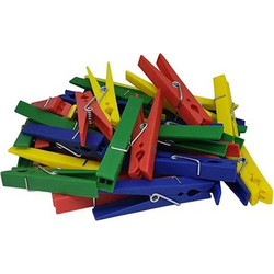Πλαστικά Μανταλάκια 10cm 24τμχ - Clothes pegs-E-0759-85094