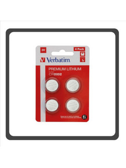 Verbatim Premium Lithium CR2032 4τμχ