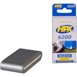 Υφασμάτινη Ταινία 48mm x 5m ασημί 6200 σε συσκευασία τσέπης HPX CS4805