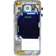 Samsung Πίσω Κάλυμμα Λευκό για Galaxy S6