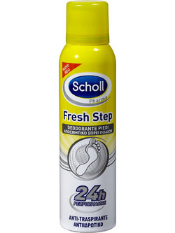 Scholl Fresh Step Extra Fresh Αποσμητικό Spray 24h για Μύκητες Ποδιών 150ml