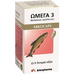 Arkopharma Arkocaps Omega 3 Ιχθυέλαιο 60 Κάψουλες