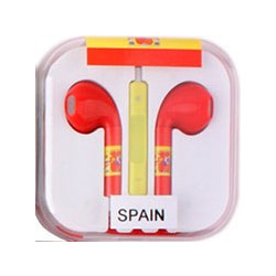 Handsfree Ακουστικά iPhone World Cup Spain Συμβατά