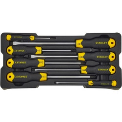Stanley STMT1-74181 Σετ 8 Κατσαβιδιων CushionGrip Transmodule System