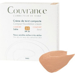 Avene Couvrance Creme de Teint Oil - Free 03 Sable Compact Make Up SPF30 9.5gr
