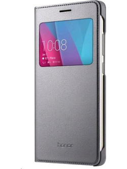 Θήκη Huawei Original S-Viewcase για Honor 5X Grey Original Blister