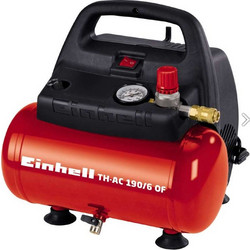 Einhell TC-AC 190/6 Κομπρεσέρ Αέρος Μονοφασικό 6lt 1.5hp