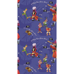 Vasilas Home Παιδική Κουρτίνα με Θηλιές 140x290 Peter Pan 42 Blue