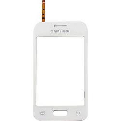 Τζαμάκι αφής με μπροστινό κάλυμμα Samsung G130 Galaxy Young 2 White Original GH96-07083A