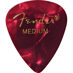 Fender Red Moto Medium Πέννες (12 τεμάχια)