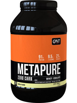 QNT Metapure Zero Carb Vanilla Πρωτεΐνη Ορού Γάλακτος Γράμμωσης 908gr
