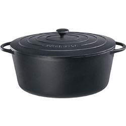 Kuchenprofi Provence Οβάλ Γάστρα Μαύρη 35cm