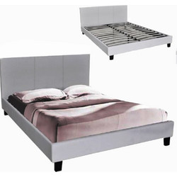 Wilton Κρεβάτι Διπλό Δερματίνη 140x190cm Ε8031,1