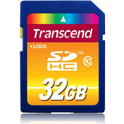 Transcend SDHC 32GB Class 10