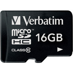 Verbatim microSDHC 16GB Class 10 UHS-I