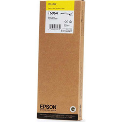 Epson T6064 Yellow Μελάνι Εκτυπωτή Inkjet C13T606400