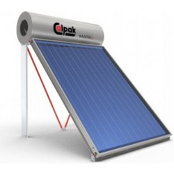 Calpak Mark 4 Ηλιακός Θερμοσίφωνας 200lt 3m² Glass Διπλής Ενέργειας