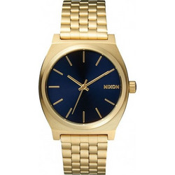 Nixon Time Teller Ανδρικό Ρολόι με Χρυσό Μεταλλικό Μπρασελέ A045-1931-00