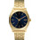 Nixon Time Teller Ανδρικό Ρολόι με Χρυσό Μεταλλικό Μπρασελέ A045-1931-00