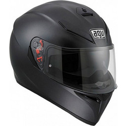 AGV K3 SV Matt Black Κράνος Μηχανής Full Face 1450gr