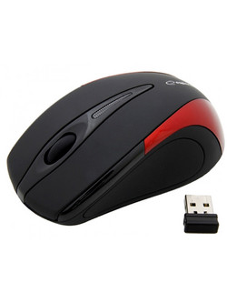 Esperanza EM101 Ασύρματο Mini Ποντίκι Black Red
