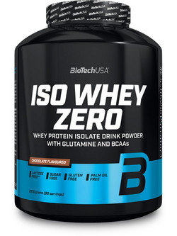 Biotech USA ISO Whey Zero Banana Πρωτεΐνη Ορού Γάλακτος Γράμμωσης Χωρίς Λακτόζη & Γλουτένη 2.27kg
